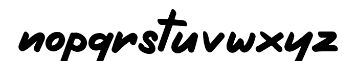 Rimbrush Regular Font LOWERCASE