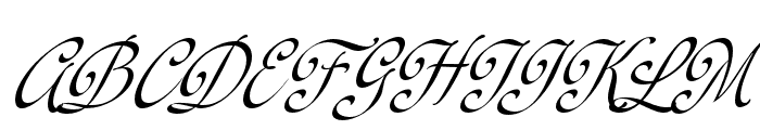 Rinapelle Script Regular Font UPPERCASE