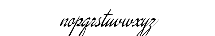 Rinapelle Script Regular Font LOWERCASE