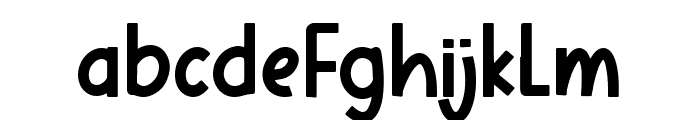 Ring Angle Font LOWERCASE