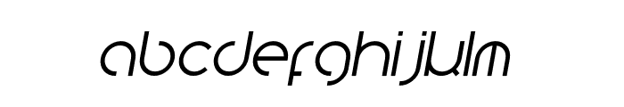 Ring Sans Regular Italic Font LOWERCASE