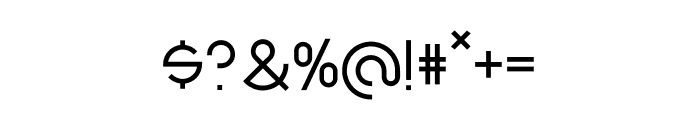 Ring Sans Regular Font OTHER CHARS