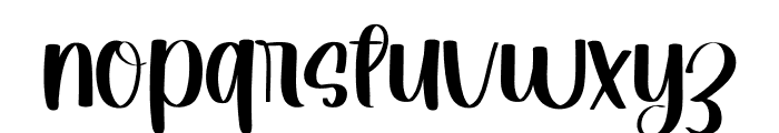 Ringger Font LOWERCASE