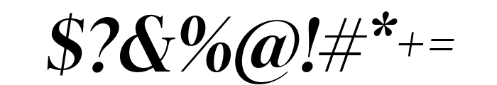 Ringle Bold Italic Font OTHER CHARS