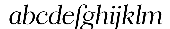 Ringle Italic Font LOWERCASE