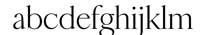 Ringle Light Font LOWERCASE