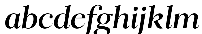 Ringle Semi Bold Italic Font LOWERCASE