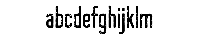 Riot Rough Font LOWERCASE