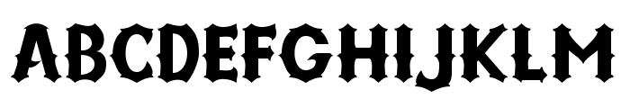 Riotic Typeface Font LOWERCASE