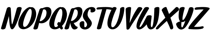 Riposya Typeface Font UPPERCASE