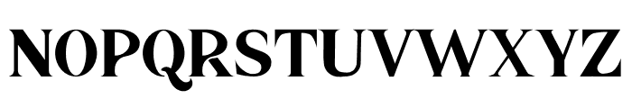 Riqsa Font UPPERCASE