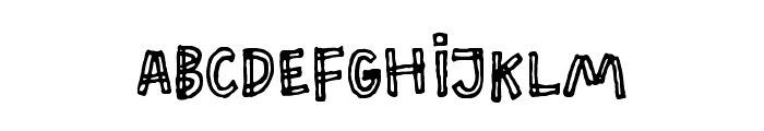 Rise Up With Fists Regular Font LOWERCASE