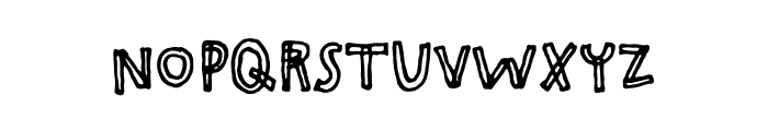 RiseUpWithFists-Regular Font LOWERCASE