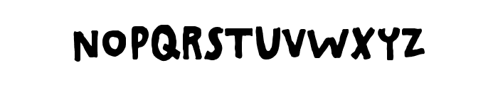 RiseUpWithFistsFilled-Regular Font LOWERCASE