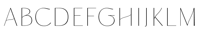 RiseofBeauty-Hairline Font LOWERCASE