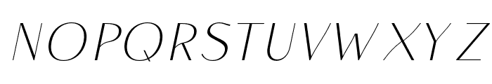 RiseofBeauty-Italic Font LOWERCASE