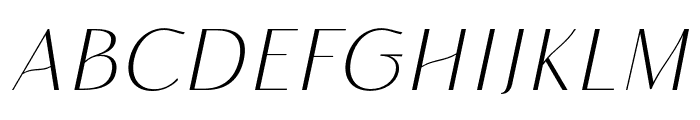 RiseofBeauty-MediumItalic Font LOWERCASE