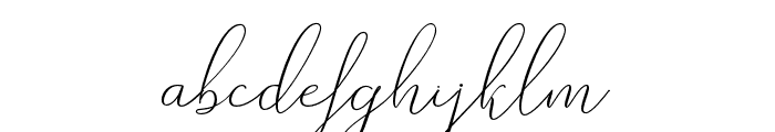 RishellaBold-Bold Font LOWERCASE