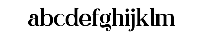 Rishiona Regular Font LOWERCASE