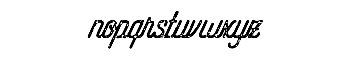 RisingStar-Stamp Font LOWERCASE
