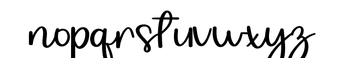 Rismanda Font LOWERCASE