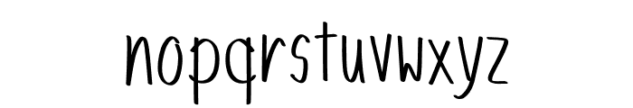 Risonii Font LOWERCASE