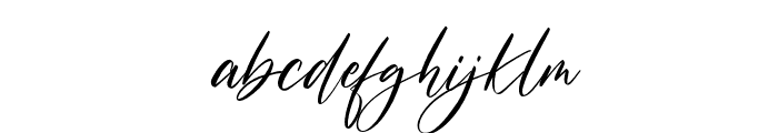 Rissyetta Font LOWERCASE