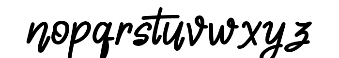 Ristany-Bold Font LOWERCASE