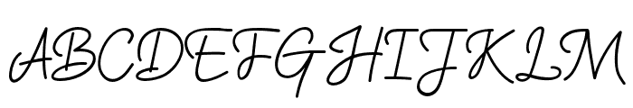 RistanyRegular Font UPPERCASE