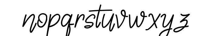 Ristany Font LOWERCASE