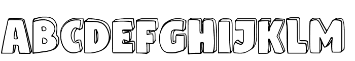 Ristea_fat Regular Font UPPERCASE