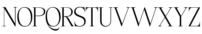 Ristford-Regular Font UPPERCASE