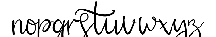 RisthaLove Font LOWERCASE