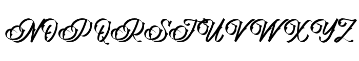 Ristogea Font UPPERCASE