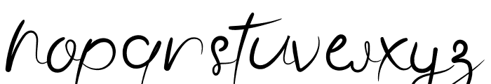 Ristty Style Font LOWERCASE