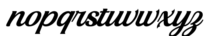 Risty Font LOWERCASE
