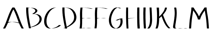 Ritzer-Regular Font UPPERCASE