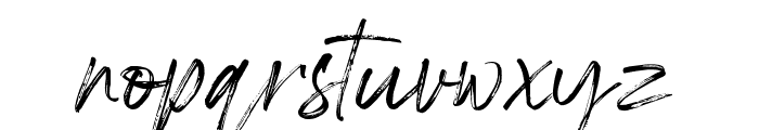 RiverstyleFont Font LOWERCASE