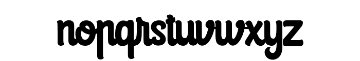 Riverswell Font LOWERCASE