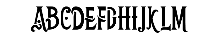 Riverwood Font UPPERCASE