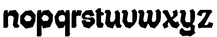 Rivetted Regular Font LOWERCASE