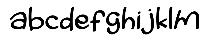 Rizqullah Font LOWERCASE