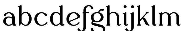 Roald Font LOWERCASE