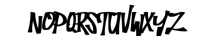 Roasthink Font UPPERCASE