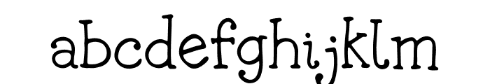 Robbie Serif Font LOWERCASE