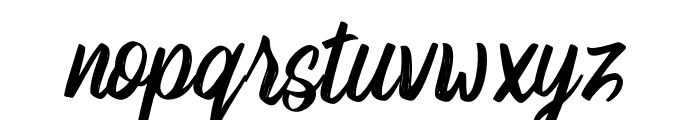 RobertBuso Font LOWERCASE