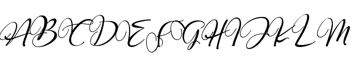 Robertosaltswash-Italic Font UPPERCASE