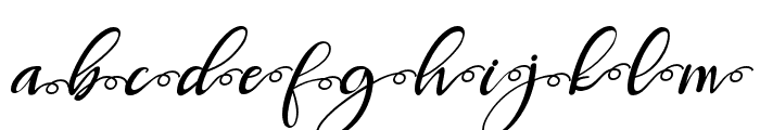 Robertosaltswash-Italic Font LOWERCASE