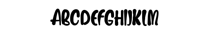 RobneysHut-Regular Font UPPERCASE