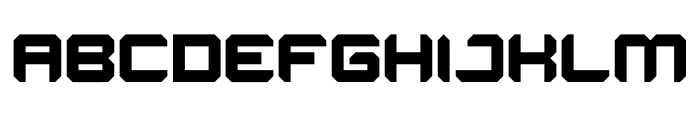 Robog Space Font LOWERCASE